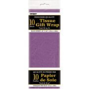 Purple Tissue Sheets (10ct) - SKU:6282 - UPC:011179062829 - Party Expo