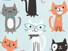 Purr-Fect Party Beverage Napkins - SKU:328592 - UPC:039938466916 - Party Expo