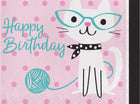 Purr-Fect Party Happy Birthday Lunch Napkins - SKU:328593 - UPC:039938466923 - Party Expo