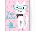 Purr-Fect Party Invite - SKU:329423 - UPC:039938474881 - Party Expo