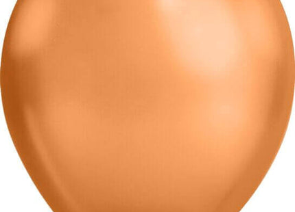 Qualatex - 11" Chrome Copper Latex Balloons (100ct) - SKU:Q11120 - UPC:071444129770 - Party Expo