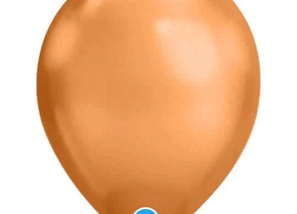 Qualatex - 11" Chrome Copper Latex Balloons (25ct) - SKU:Q1-2981 - UPC:071444129817 - Party Expo