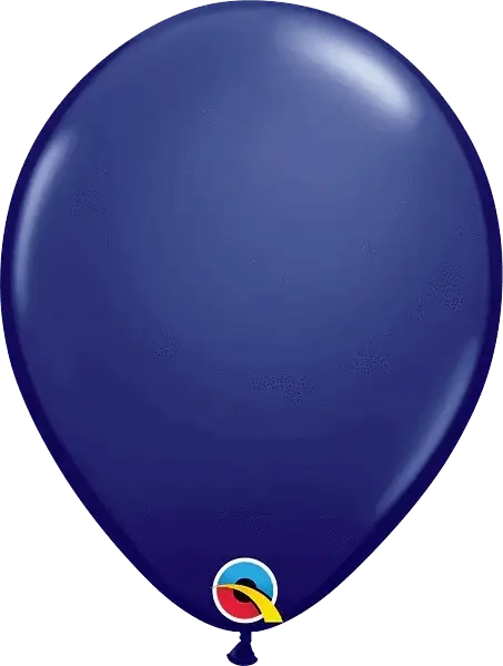 Qualatex - 11" Navy Latex Balloons (25ct) Party Expo