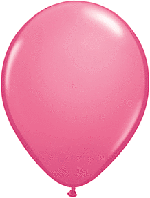 Qualatex - 11" Rose Latex Balloons (100ct) - SKU:43791 - UPC:071444437912 - Party Expo