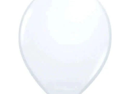 Qualatex - 11" White Latex Balloons (100ct) - SKU:43802* - UPC:071444438025 - Party Expo
