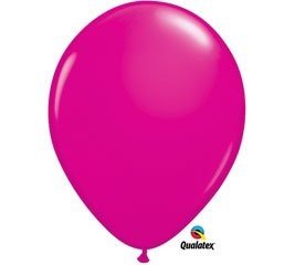 Qualatex - 11" Wild Berry Latex Balloons (100ct) - SKU:25572 - UPC:071444255721 - Party Expo
