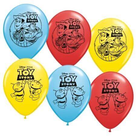 Qualatex - 12" Toy Story 4 Latex Balloons (6ct) - SKU:24292 - UPC:071444242929 - Party Expo