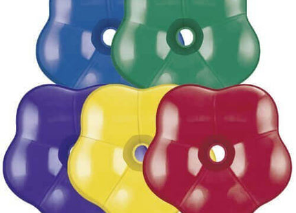 Qualatex - 16" Geo Blossom Radiant Jewel Latex Balloons - SKU:70597 - UPC:071444488846 - Party Expo