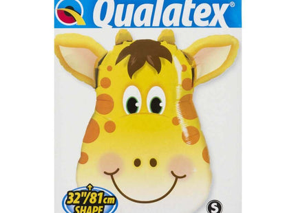Qualatex - 32" Jolly Giraffe Mylar Balloon - SS14 - SKU:31035 - UPC:071444310352 - Party Expo