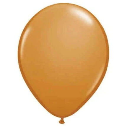 Qualatex - 5" Mocha Brown Latex Balloons (100ct) - Party Expo