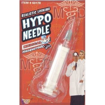 Realistic Hypodermic Needle - SKU:60178 - UPC:721773601781 - Party Expo