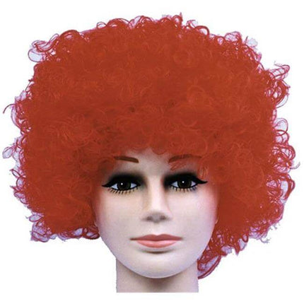 Red Afro Wig for Adults - Party Expo