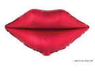 Red Lip Mylar Balloon (Air-Filled) - SKU:84761 - UPC:8712364847611 - Party Expo