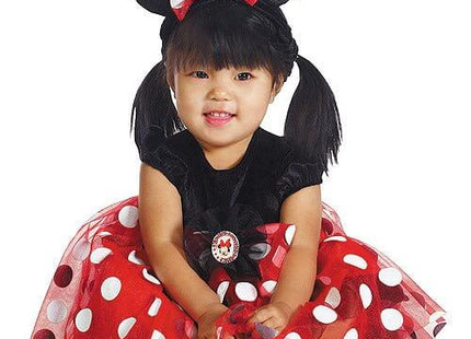 Minnie Mouse - Red Deluxe Costume - Infant (6-12 Months) - SKU:44958V - UPC:039897449586 - Party Expo