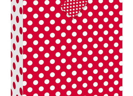 Red Polka Dots Gift Bag - SKU:64424 - UPC:011179644247 - Party Expo