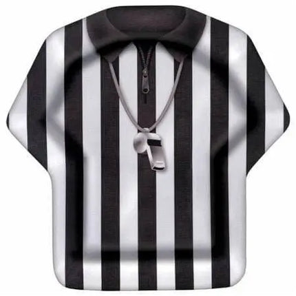 Referee-Shaped Shirt Tray (1ct) - Party Expo