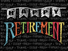 Retirement Chalk Beverage Napkins - SKU:655977 - UPC:039938222529 - Party Expo