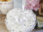 Ring Box Flower Ring Pillow Heart - SKU: - UPC:247724789907 - Party Expo