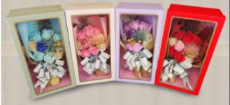 Rose Flower Bouquet ( 1count) - SKU:F286477 - UPC:681402392520 - Party Expo