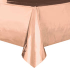 Rose Gold Foil Table Cover - SKU:53273 - UPC:011179532735 - Party Expo