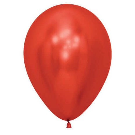 Sempertex - 11" Crystal Red Latex Balloons (50pcs) - SKU:234168 - UPC:7703340234168 - Party Expo