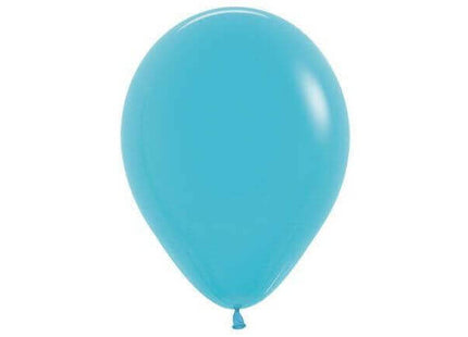 Sempertex - 11" Fashion Caribbean Blue Latex Balloons (50pcs) - SKU:230924 - UPC:7703340230924 - Party Expo