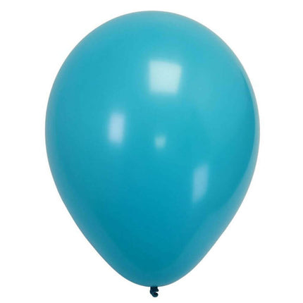 Sempertex - 11" Fashion Caribbean Blue Latex Balloons (50pcs) - SKU:230924 - UPC:7703340230924 - Party Expo