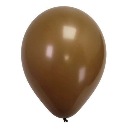 Sempertex - 11" Fashion Coffee Latex Balloons (50pcs) - SKU:205717 - UPC:7703340205717 - Party Expo