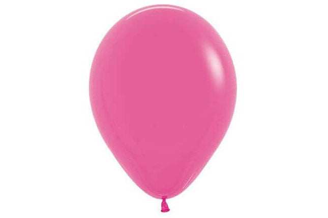 Sempertex - 11" Fashion Fuchsia Latex Balloons (50pcs) - SKU:231068 - UPC:7703340231068 - Party Expo