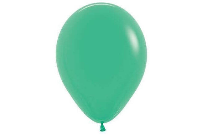 Sempertex - 11" Fashion Green Latex Balloons (50pcs) - SKU:230467 - UPC:7703340230467 - Party Expo