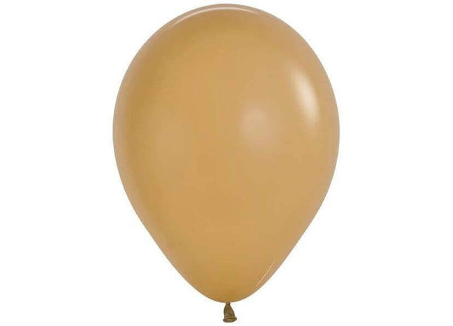 Sempertex - 11" Fashion Latte Latex Balloons (50pcs) - SKU:386898 - UPC:7703340386898 - Party Expo