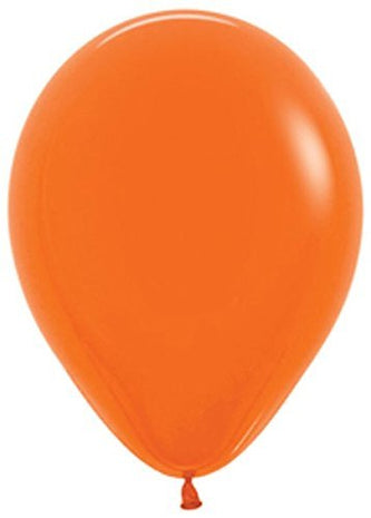 Sempertex - 11" Fashion Orange Latex Balloons (100ct) - SKU:530131 - UPC:030625530132 - Party Expo
