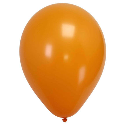 Sempertex - 11" Fashion Orange Latex Balloons (50pcs) - Party Expo
