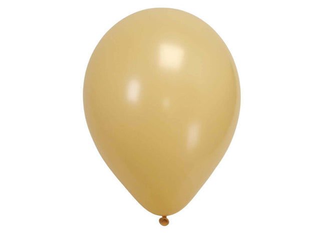 Sempertex - 11" Fashion Peach Blush Latex Balloons (50pcs) - SKU:230863 - UPC:7703340230863 - Party Expo