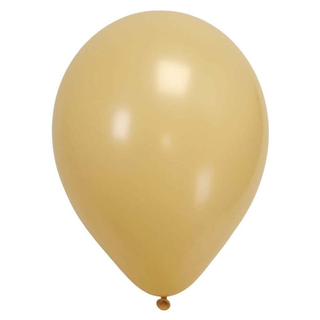 Sempertex - 11" Fashion Peach Blush Latex Balloons (50pcs) - SKU:230863 - UPC:7703340230863 - Party Expo