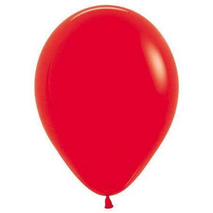Sempertex - 11" Fashion Red Latex Balloons (50pcs) - Party Expo