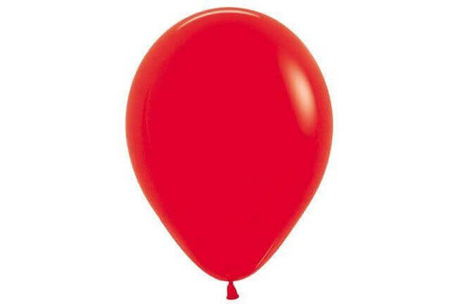 Sempertex - 11" Red Latex Balloons (50pieces) - SKU:231266 - UPC:7703340231266 - Party Expo