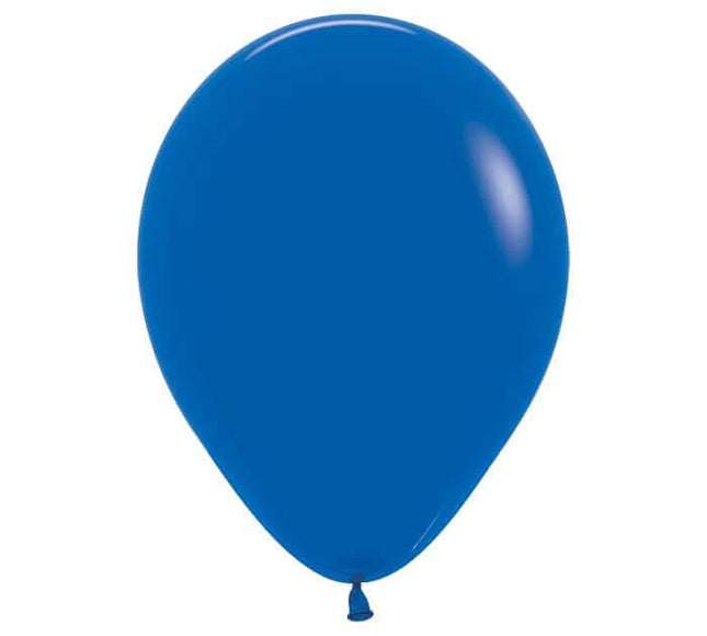 Sempertex - 11" Fashion Royal Blue Latex Balloons (100pcs) - SKU:B1121 - UPC:030625530231 - Party Expo