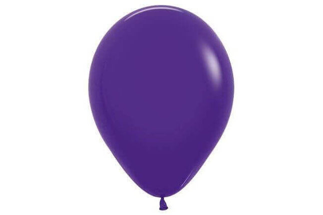 Sempertex - 11" Fashion Violet Latex Balloons (50pcs) - SKU:233963 - UPC:7703340233963 - Party Expo
