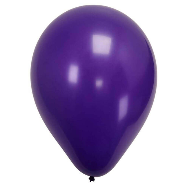 Sempertex - 11" Fashion Violet Latex Balloons (50pcs) - SKU:233963 - UPC:7703340233963 - Party Expo