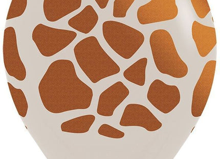 Sempertex - 11" Metallic Assorted Animal Print Latex Balloons (50pcs) - SKU:175942 - UPC:7703340175942 - Party Expo