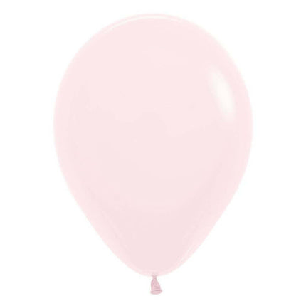 Sempertex - 11" Pastel Matte Pink Latex Balloons (50pcs) - SKU:155623 - UPC:7703340155623 - Party Expo