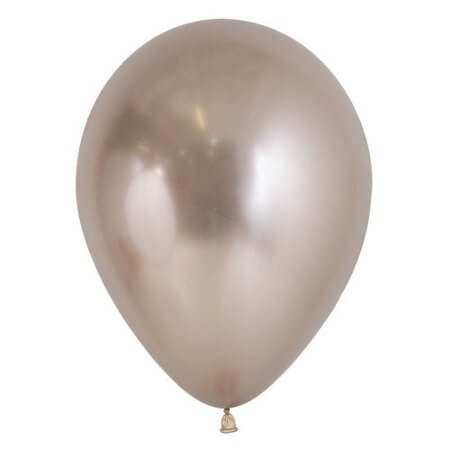 Sempertex - 11" Reflex Champagne Latex Balloons (50pcs) - SKU:534261 - UPC:030625534260 - Party Expo