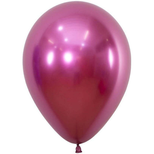 Sempertex - 11" Reflex Fuchsia Latex Balloons (50pcs) - SKU:447032 - UPC:7703340447032 - Party Expo