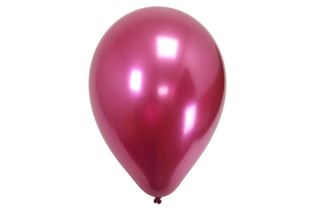 Sempertex - 11" Reflex Fuchsia Latex Balloons (50pcs) - SKU:447032 - UPC:7703340447032 - Party Expo