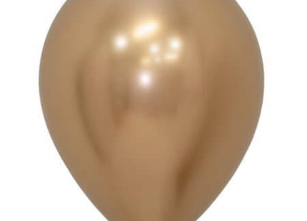 Sempertex - 11" Reflex Gold Latex Balloons (50pcs) - SKU:531481 - UPC:030625531481 - Party Expo