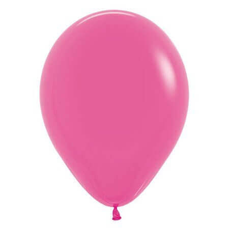 Sempertex - 18" Deluxe Fuchsia Latex Balloons (25 Count) - SKU:550101 - UPC:030625550109 - Party Expo