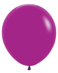 Sempertex - 18" Deluxe Purple Orchid Latex Balloons (25ct) - SKU:555161 - UPC:030625555166 - Party Expo