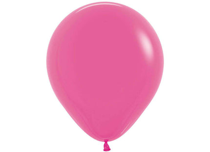Sempertex - 18" Fashion Fuchsia Latex Balloons (25pcs) - SKU:251042 - UPC:7703340251042 - Party Expo