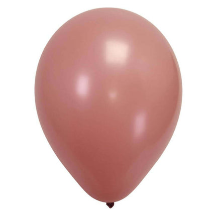 Sempertex - 18" Fashion Rosewood Latex Balloons (25pcs) - SKU:173771 - UPC:7703340173771 - Party Expo